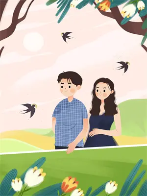 三朵梅花图片